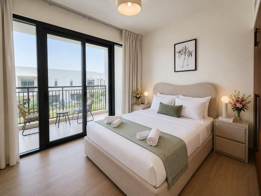 Cosy 3 Bedroom Duplex with Maid’s Room Town Square - Image