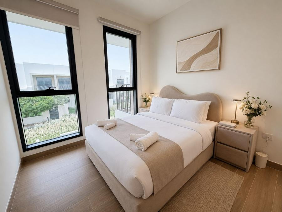 Cosy 3 Bedroom Duplex with Maid’s Room Town Square - Image