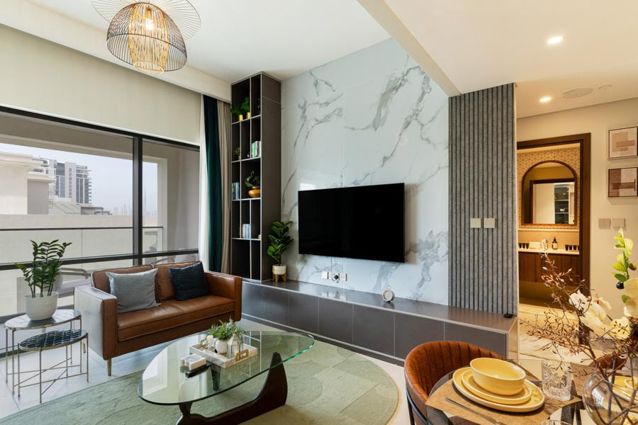 Sleek 1 Bedroom in Vida Residences Creek Beach - Image