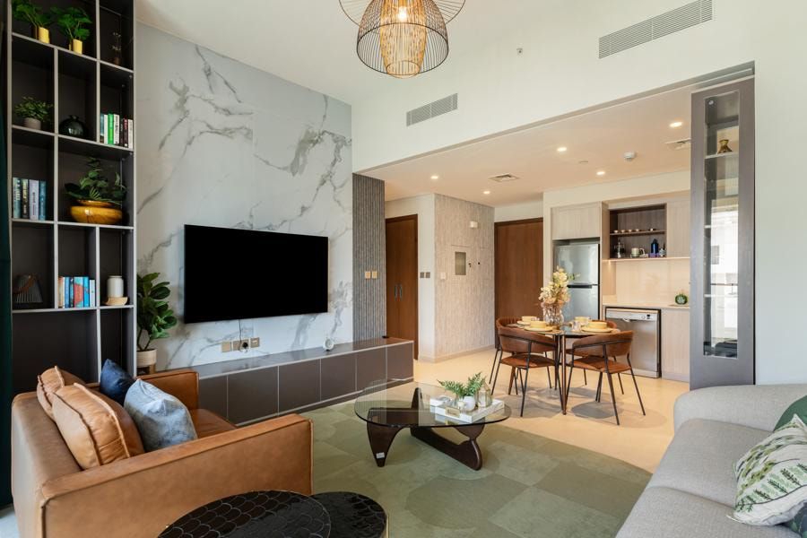 Sleek 1 Bedroom in Vida Residences Creek Beach - Image