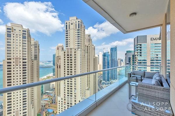 2 Bedroom Penthouse for Sale in Paloma Tower, Marina Promenade, Dubai Marina.