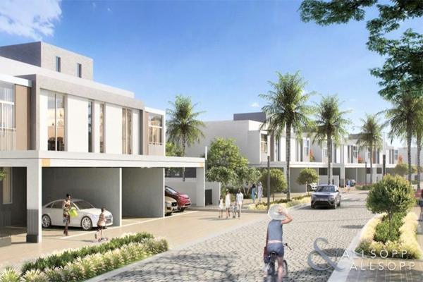4 Bedroom Townhouse for Sale in The Pulse Beachfront, The Pulse Beachfront, Dubai South (Dubai World Central).