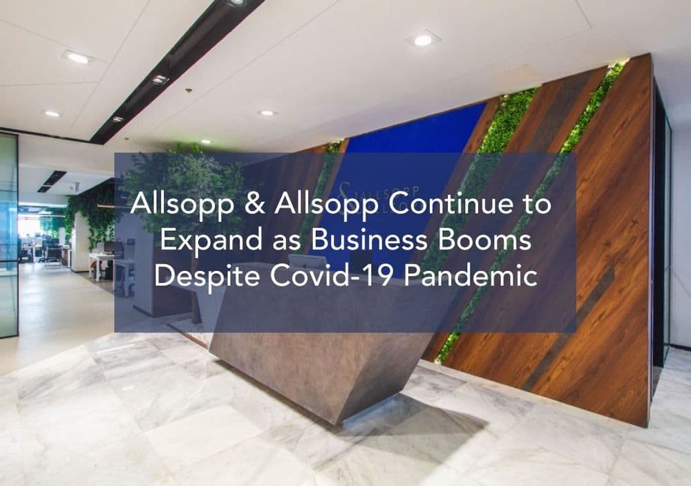 Allsopp & Allsopp Continue to Expand as Business Booms Despite Covid-19 Pandemic