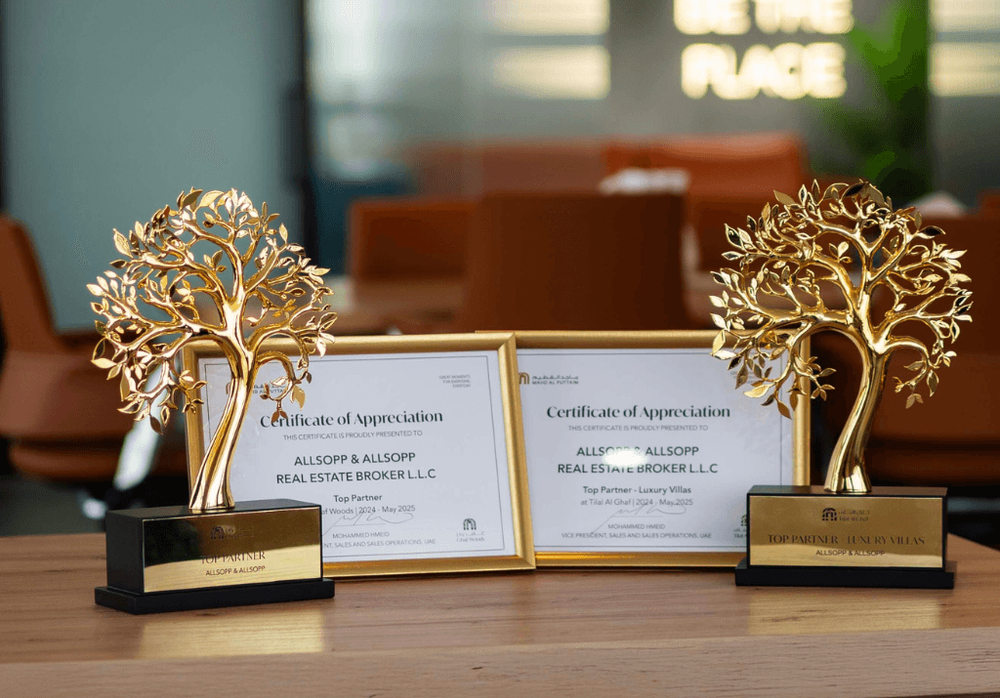 Majid Al Futtaim Recognise Allsopp & Allsopp as a Top Partner in Tilal Al Ghaf