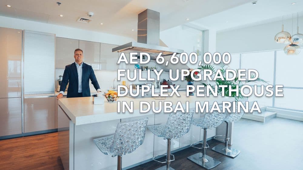 Fully Upgraded Duplex Penthouse in Dubai Marina