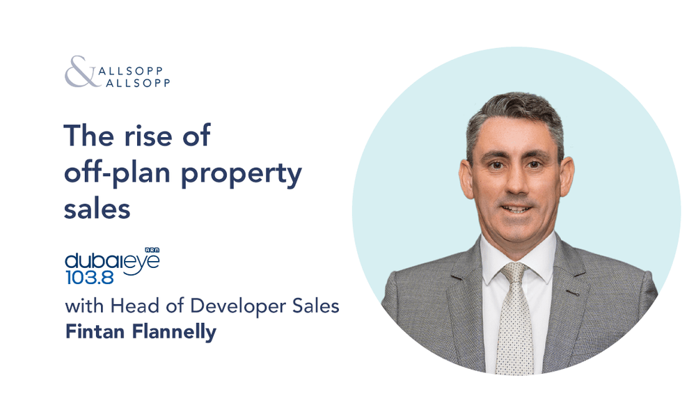 The rise of off-plan property sales with Head of Developer Sales, Fintan Flannelly