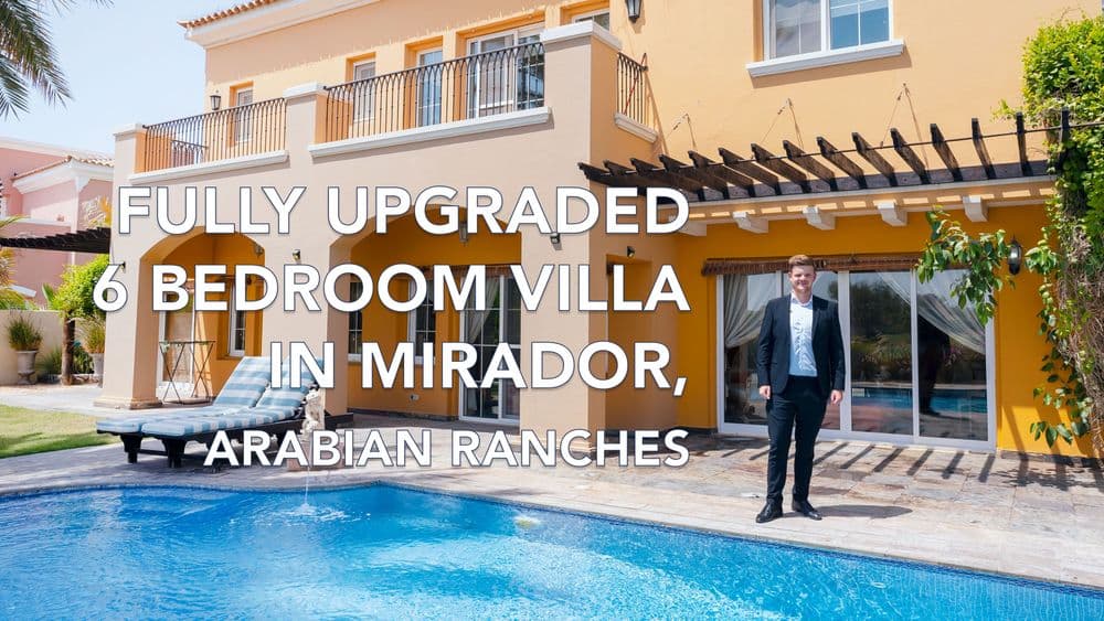 Fully Upgraded 6 bedroom villa in Mirador, Arabian Ranches