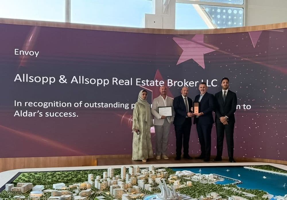 Allsopp & Allsopp Recognised as Top Q3 Partner by Aldar