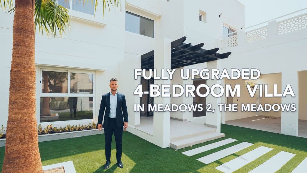 Fully Upgraded 4-Bedroom Villa in Meadows 2, The Meadows