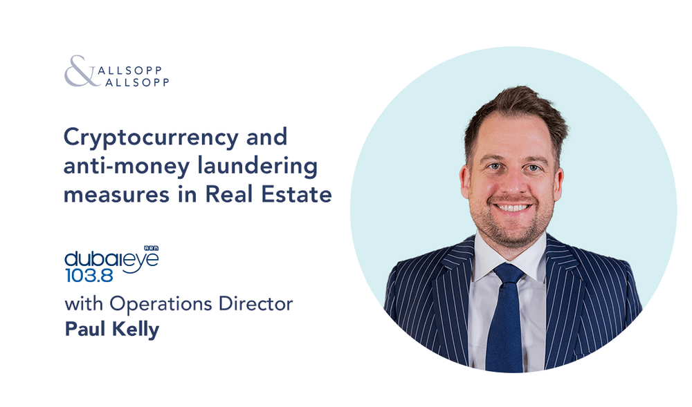 Cryptocurrency and anti-money laundering measures in Real Estate