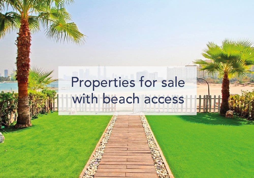 Properties for sale with beach access 