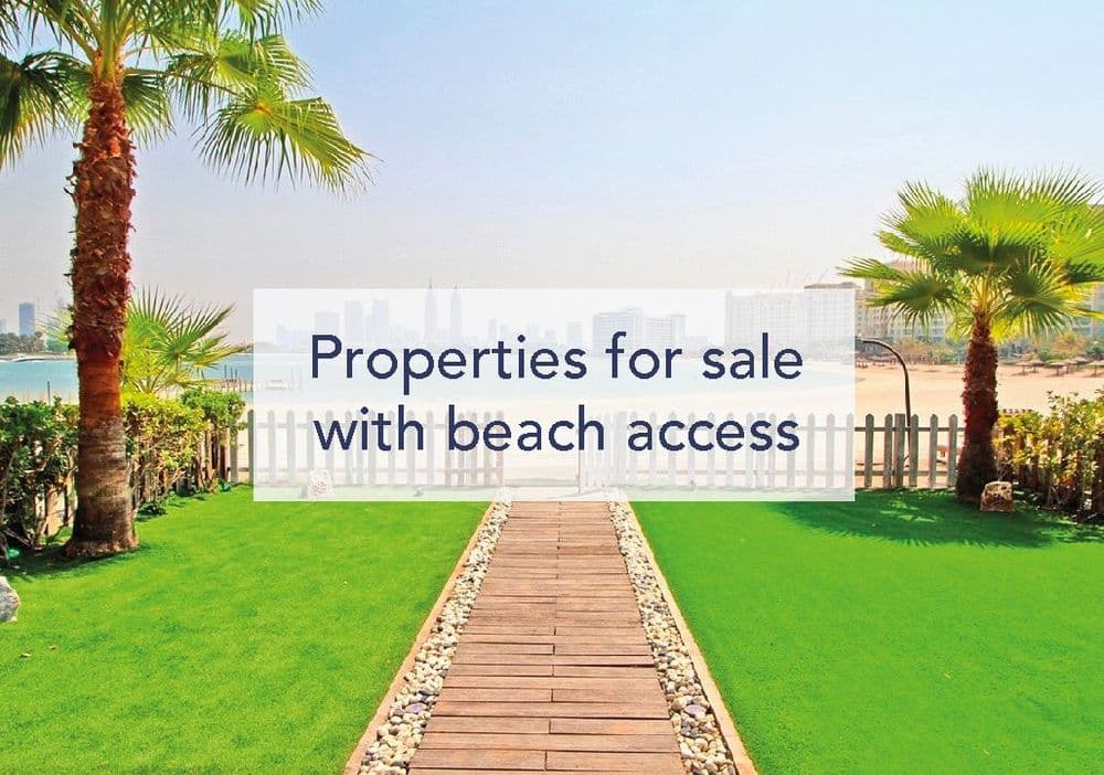 Properties for sale with beach access