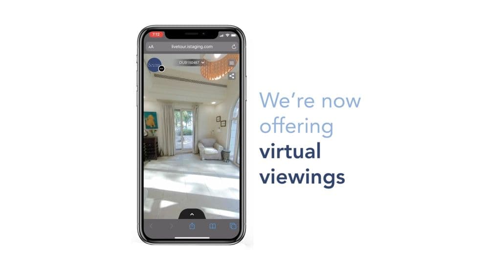 We're now offering virtual viewings
