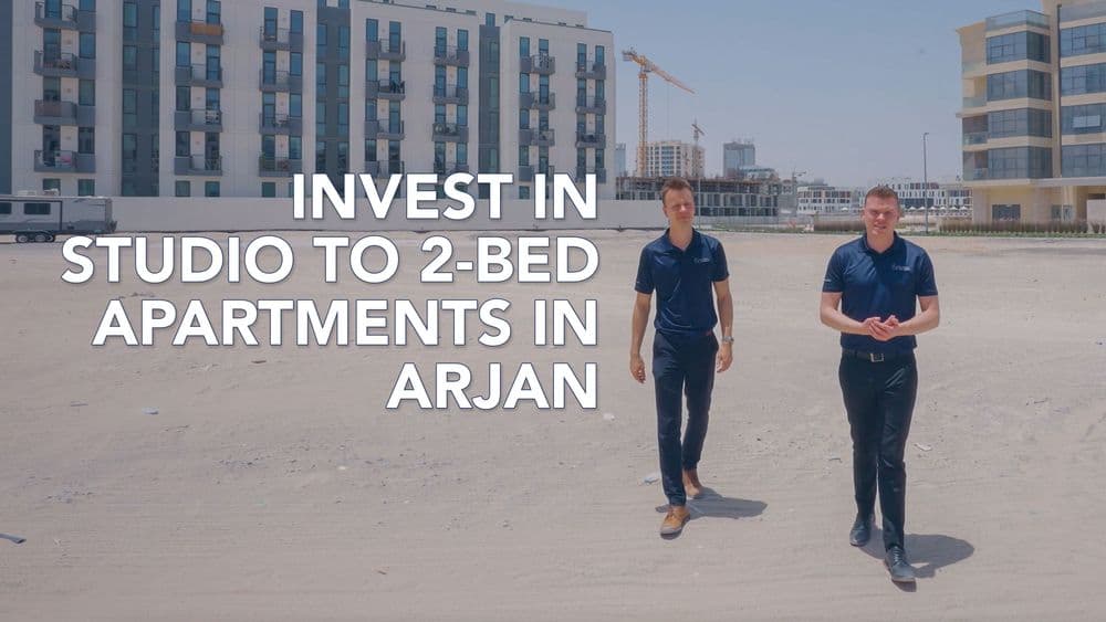 Invest in studio to 2-bed apartments in Arjan