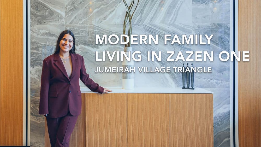 Modern Family Living in Zazen One, Jumeirah Village Triangle