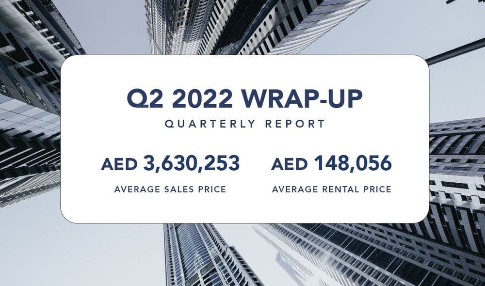  Q2 2022 Wrap-Up of Dubai's Real Estate Market