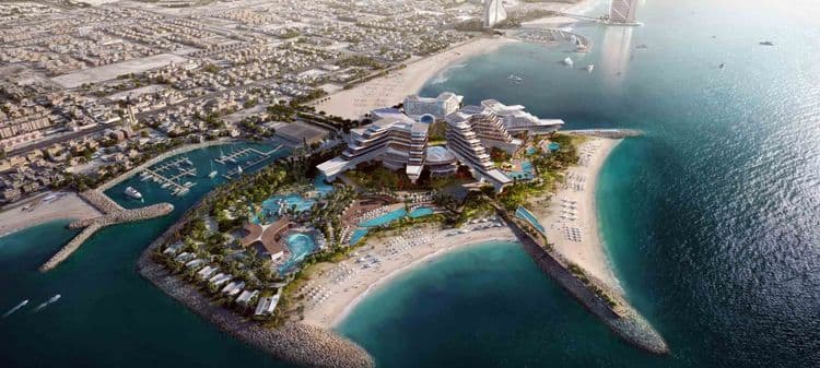 Dubai's newest Vegas-style island with MGM, Bellagio, and Aria